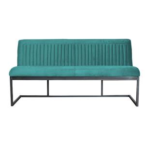 HomingXL Eetkamerbank - Lara - stof Element turquoise 15 - 160 cm