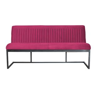 HomingXL Eetkamerbank - Lara - stof Element fuchsia 19 - 160 cm