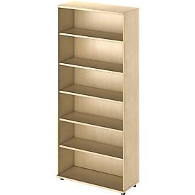 Schäfer Shop Genius open kast TETRIS WOOD, 6 OH, hoogte incl. glijders, B 1000 mm, Ahron decor