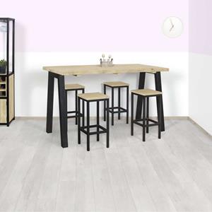 Industrielemeubelshop Steigerhouten statafel Tullos
