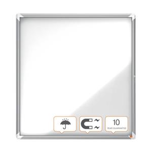 Nobo Buitenvitrine  Premium Plus 12x A4 draaideur magnetisch