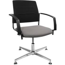 Schäfer Shop Genius Bezoekersstoel SSI Proline Visit S3+, grijs/zwart