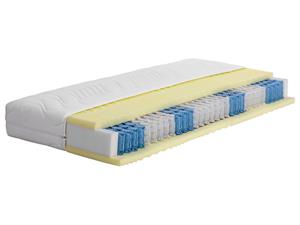 Beco 7-zones pocketveringmatras PRO ACTIVE XXL (niet geïdentificeerd, 140 x 200 cm, Stevig)