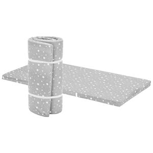 Fillikid Reisbedmatras Bambina; 120x60x60x4 cm (LxBxDxH); lichtgrijs