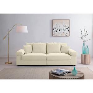 ATLANTIC home collection Big-Sofa "Bjoern", mit Cord-Bezug, XXL-Sitzfläche, mit Federkern, frei im Raum stellbar