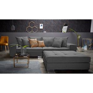 INOSIGN Big-Sofa "Vale", mit Steppung im Sitzbereich, Federkern und Zierkissen