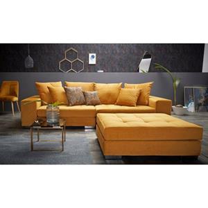 INOSIGN Big-Sofa "Vale", mit Steppung im Sitzbereich, Federkern und Zierkissen