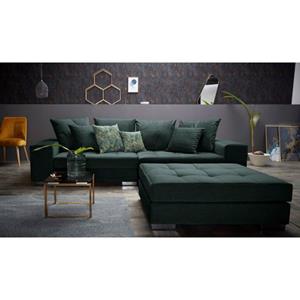 INOSIGN Big-Sofa "Vale", mit Steppung im Sitzbereich, Federkern und Zierkissen