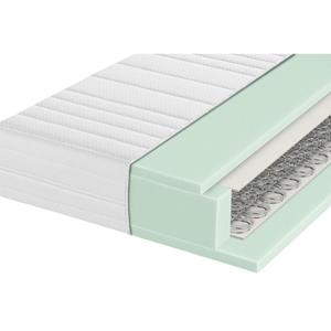 PULSIVA Matras Bonell binnenvering light; 90x200x18 cm (BxLxH); wit; hard