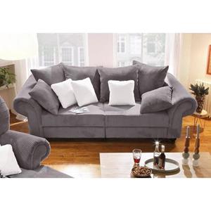 Home affaire Big-Sofa "King Henry", in legerer Polsterung und vielen losen Kissen