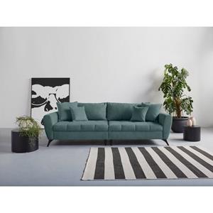 INOSIGN Big-Sofa "Lörby", auch mit Aqua clean-Bezug, feine Steppung im Sitzbereich, lose Kissen