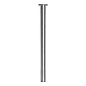 RVS Geborsteld Tafelpoot Rond - Zilver - 50 x 720