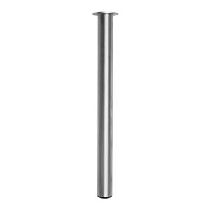 RVS Geborsteld Tafelpoot Rond - Zilver - 60 x 720