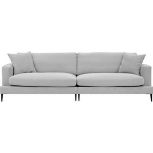 Leonique Big-Sofa Cozy, mit losen Kissen und Metallbeinen