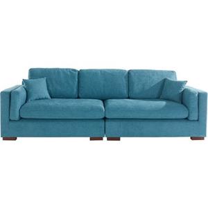 Home affaire Big-Sofa "Fresh Pond", in vielen Bezugsqualitäten und Farben, B/T/H: 290/96/95 cm