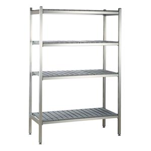 PULSIVA Opbergrek Store; 122.5x185x53 cm (BxHxD); grijs