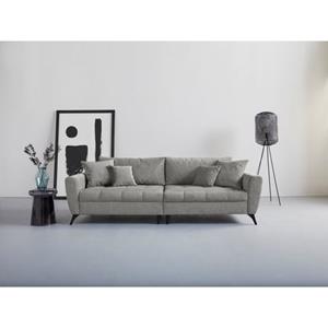 INOSIGN Big-Sofa "Lörby", auch mit Aqua clean-Bezug, feine Steppung im Sitzbereich, lose Kissen