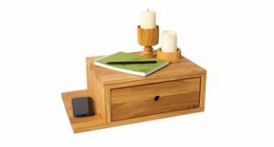 House of Woods Wandplank Bella lade links eikenhout | 