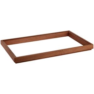 Vega Adapterframe Odisseo; 54.5x34x4 cm (BxDxH); tabak gebeitst