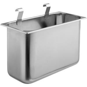 Vega Afvalbak Adeon voor serveerwagen; 21000ml, 20x42x25 cm (BxDxH); zilver