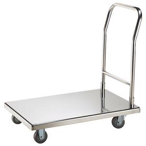 PULSIVA Transportwagen Caddy; 90x55x87 cm (BxDxH); zilver