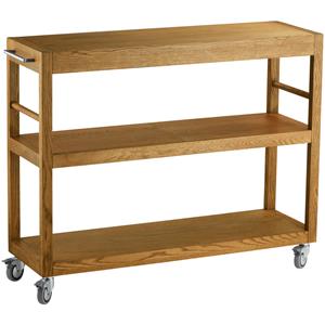 Vega Serveerwagen Odisseo incl. wieltjes; 114x35.5x92.5 cm (BxDxH); eiken/naturel