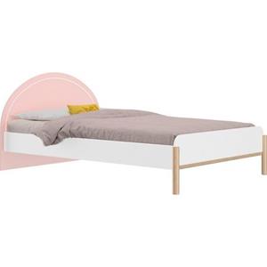 Gami Einzelbett, Elegantes Design für eine sanfte und feminine Atmosphäre.