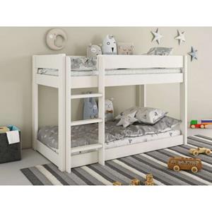Lüttenhütt Kinderbett ""ROBIN ", Bodenbett, Etagenbett", Montessori Stil, zertifiziertes Massivholz
