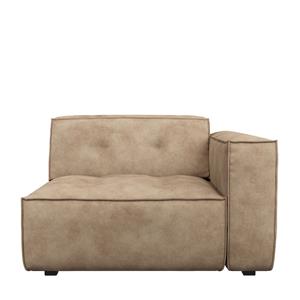 Rivièra Maison Brandon Corner Arm Right, velvet, golden beige