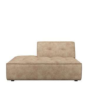 Rivièra Maison Brandon Lounger Left, velvet, golden beige