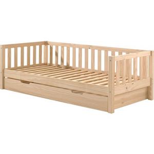 Vipack Einzelbett, Sprossenumrandung, Liegefläche 90x200 cm, in Milky Pine oder Weiß
