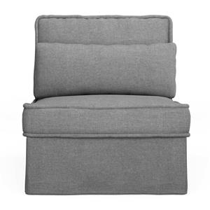 Rivièra Maison Metropolis Center, washed cotton, grey