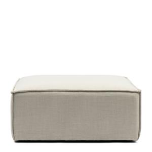Rivièra Maison The Jagger Footstool Chalk