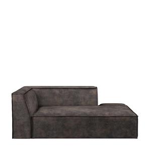 Rivièra Maison The Jagger Chaise Longue Right, velvet, grimaldi grey