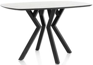 Masura bartafel ovaal - 150 x 105 cm - (hoogte 92 cm) - wit