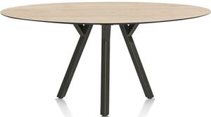 Minato bartafel - ellips - 240x110cm - light natural oak