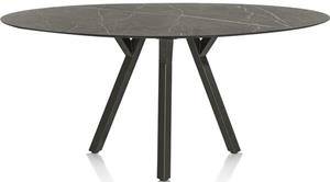 Minato bartafel - ellips - 240x110cm - onyx