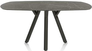 Minato bartafel - ovaal - 240x110cm - onyx