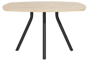 Arvada bartafel - 160x100cm - ovaal - naturel