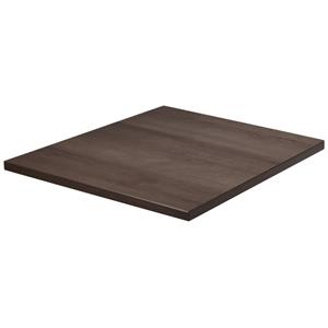 Vega Tafelblad Maliana vierkant; 68x68 cm (LxB); eiken/tabak gebeitst; vierkant