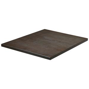 Vega Tafelblad Maliana vierkant; 68x68 cm (LxB); metaal antiek; vierkant
