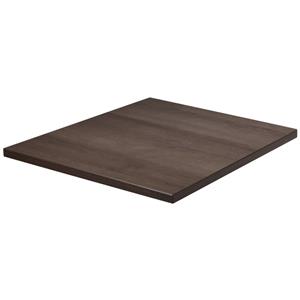 Vega Tafelblad Maliana vierkant; 80x80 cm (LxB); eiken/tabak gebeitst; vierkant