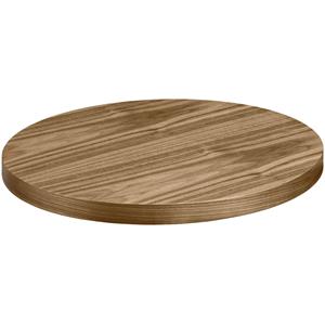 Vega Tafelblad Sumba rond; 80 cm (Ø); walnoot naturel; rond