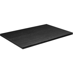 Vega Tafelblad Sumba rechthoekig; 120x80 cm (LxB); eiken zwart gebeitst; rechthoekig