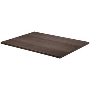 Vega Tafelblad Maliana rechthoekig; 120x80 cm (LxB); eiken/tabak gebeitst; rechthoekig