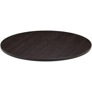 Vega Tafelblad Maliana rond; 100 cm (Ø); eiken/wengé; rond