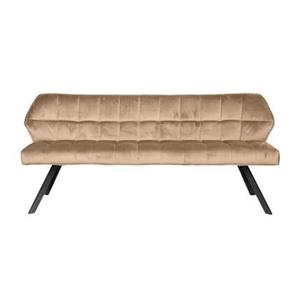 Hoyz Collection Hoyz - Eetkamerbank Raster - 180cm Breed - 3 Personen - Champagne