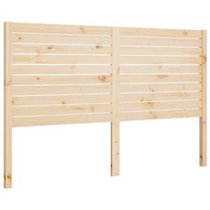 VidaXL Hoofdbord 141x4x100 cm massief grenenhout