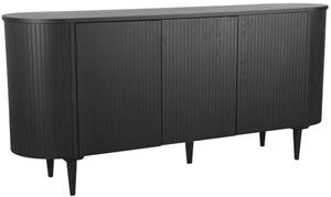 Dressoir Oliva - Zwart - Eiken