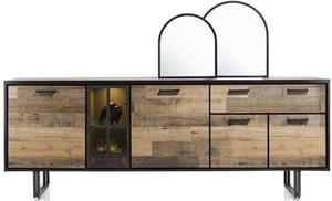 Avalon dressoir - 230 cm - driftwood